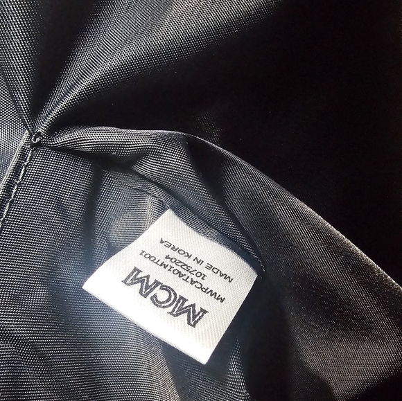 NWT MCM Portuna Medium Clear Graphic Logo Aren Cube Leather Trim Shopper Tote - Picture 15 of 17